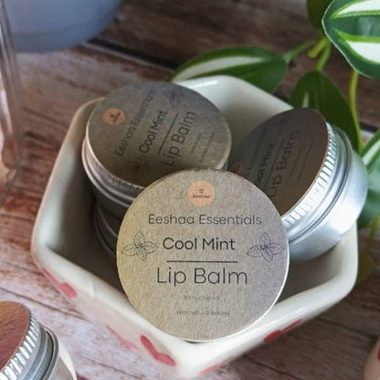 Vegan Hydrating Lip Balm - Cool Mint (10g) | Verified Sustainable by Brown Living™