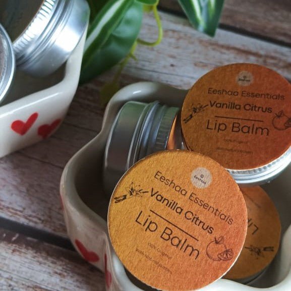 Vegan Hydrating Lip Balm - Citrus Vanilla (10g) | Verified Sustainable by Brown Living™