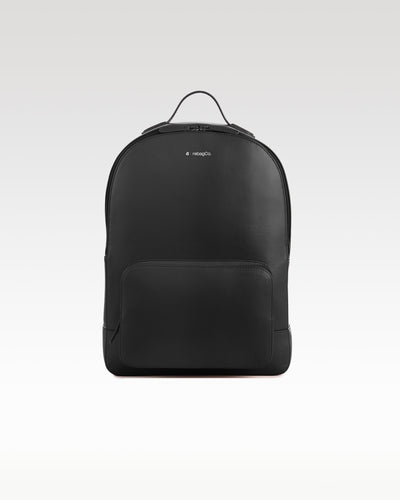 Vegan Leather Laptop Backpack for Everyday Use – Backpacks on Brown Living™. SKU: BL-BPK-BRN-002. Img 3.