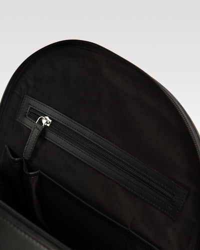Vegan Leather Laptop Backpack for Everyday Use – Backpacks on Brown Living™. SKU: BL-BPK-BRN-002. Img 8.