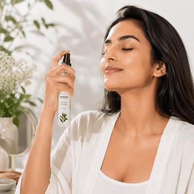 Verbena Hydrosol Facial Mist | Natural Skin Toner & Refreshing Spray – Face Toner on Brown Living™. SKU: KHSFM-01. Img 2.