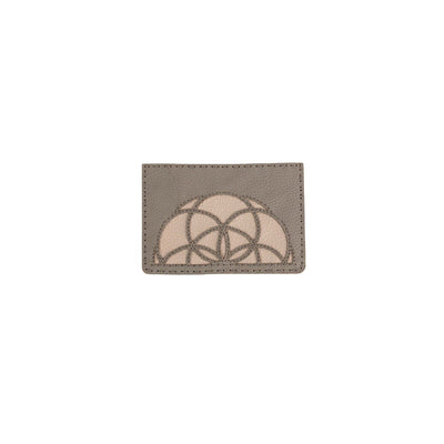 Versatile Card Case for Men and Women – Upcycled and Handmade – Card Sleeves on Brown Living™. SKU: CC003C. Img 1.