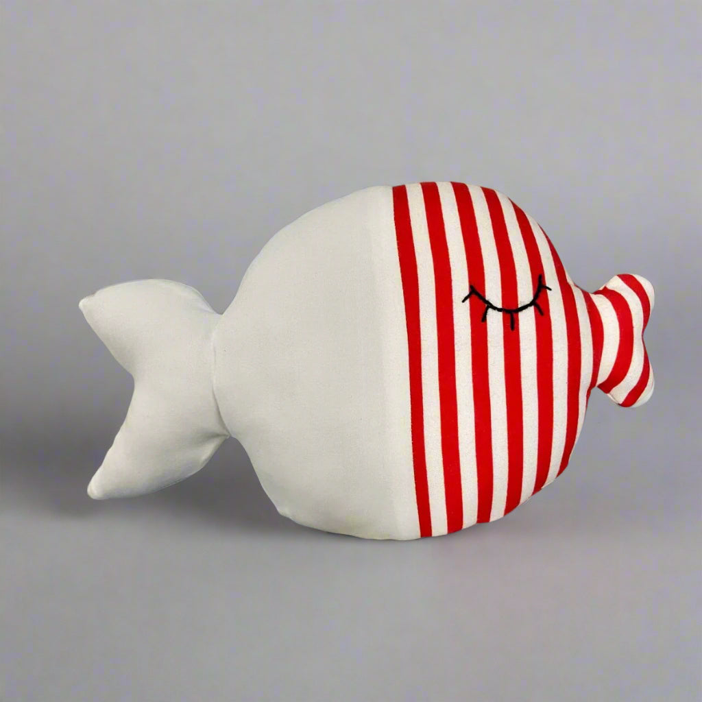 Vibrant Fish Soft Toy | Handmade Eco - Friendly Plush for Kids – Soft Toy by Aftertaste available on Brown Living™. . SKU: 122000142203. Img 2.