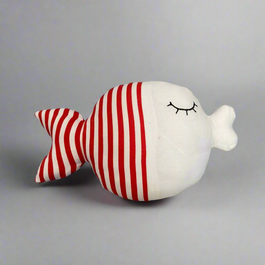 Vibrant Fish Soft Toy | Handmade Eco - Friendly Plush for Kids – Soft Toy by Aftertaste available on Brown Living™. . SKU: 122000142203. Img 1.