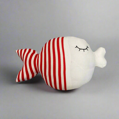 Vibrant Fish Soft Toy | Handmade Eco - Friendly Plush for Kids – Soft Toy on Brown Living™. SKU: 122000019014. Img 1.