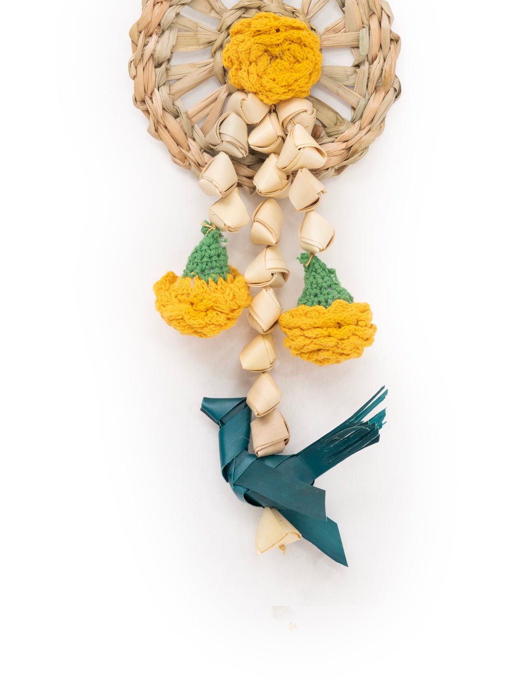 Vihang Handcrafted Chamba Hanging - Set of 2 – Home Decor on Brown Living™. SKU: HG-2381. Img 3.