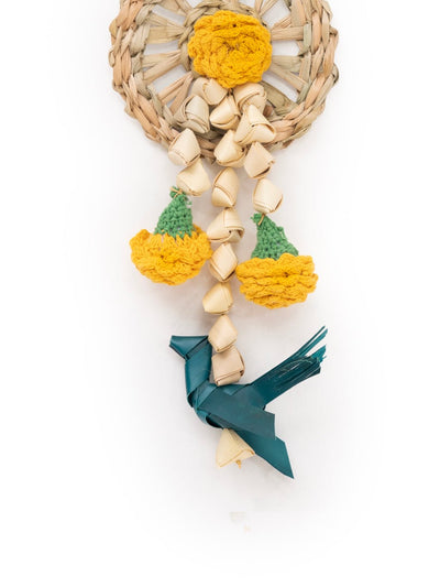 Vihang Handcrafted Chamba Hanging - Set of 2 – Home Decor on Brown Living™. SKU: HG-2381. Img 3.