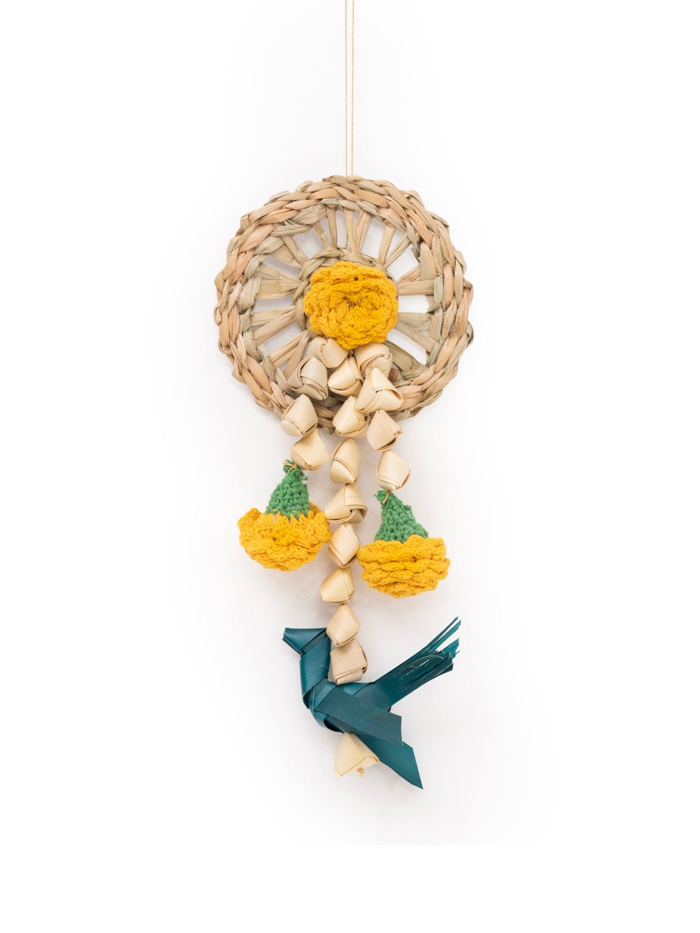 Vihang Handcrafted Chamba Hanging - Set of 2 – Home Decor on Brown Living™. SKU: HG-2381. Img 2.