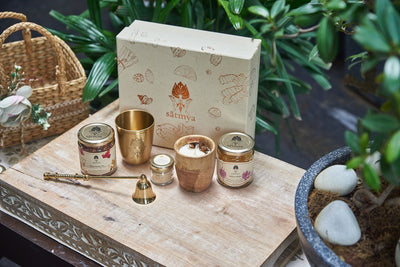 Vilāsa Gift Box - Premium Herbal Wellness Set – Gift Giving on Brown Living™. SKU: Vilas_500gms. Img 12.