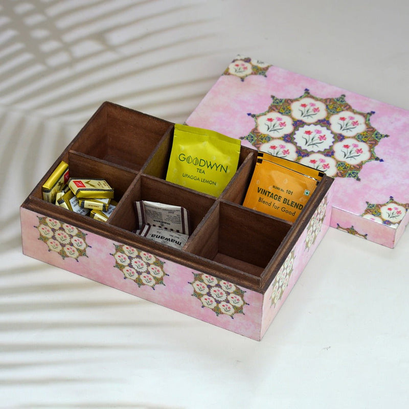 Vintage Tea Box | Jewellery Box | Verified Sustainable by Brown Living™