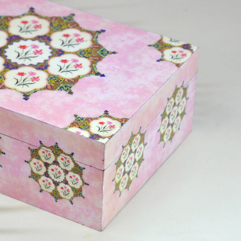 Vintage Tea Box | Jewellery Box | Verified Sustainable by Brown Living™