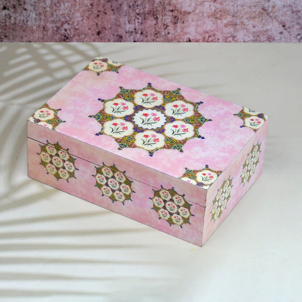 Vintage Tea Box | Jewellery Box | Verified Sustainable by Brown Living™