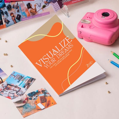 Vision Board Kit for Adults – Goal Setting & Dream Planning – Stationary on Brown Living™. SKU: BL-ZF-01. Img 3.