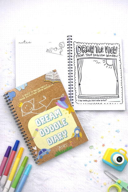 Vision Board Kit for Kids | Creative Goal - Setting & Mindfulness Tool – Notebooks & Notepads on Brown Living™. SKU: BL-ZF-02. Img 4.