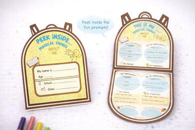 Vision Board Kit for Kids | Creative Goal - Setting & Mindfulness Tool – Notebooks & Notepads on Brown Living™. SKU: BL-ZF-02. Img 8.