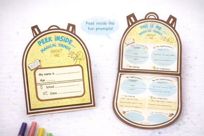 Vision Board Kit for Kids | Creative Goal - Setting & Mindfulness Tool – Notebooks & Notepads on Brown Living™. SKU: BL-ZF-02. Img 8.