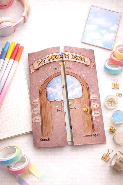 Vision Board Kit for Kids | Creative Goal - Setting & Mindfulness Tool – Notebooks & Notepads on Brown Living™. SKU: BL-ZF-02. Img 9.