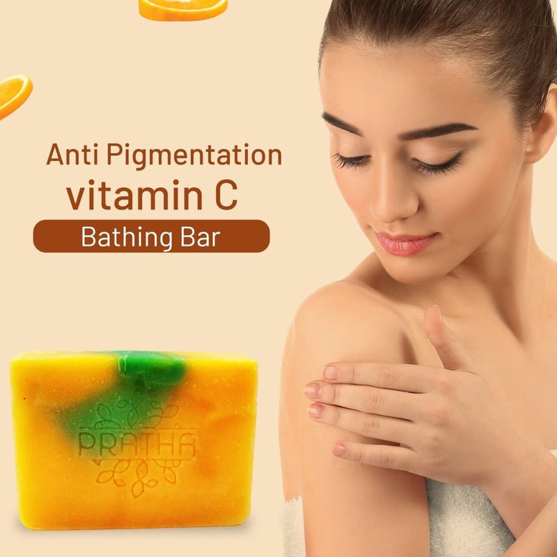 Vitamin C, Anti - Pigmentation | Cold Process Handmade Soap | Verified Sustainable by Brown Living™