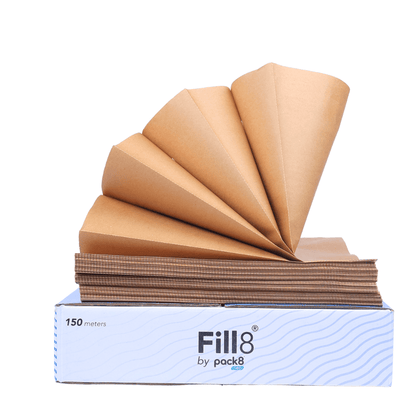 Void Filling Paper - Dunnage for Shipping Protection (150 Mtr X 13") – Packing Materials on Brown Living™. SKU: LB-YCY6-4E8E. Img 1.