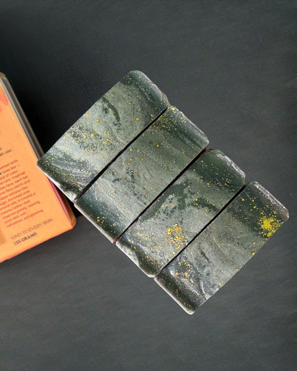 Volcano Bar Soap | Handmade Natural Bath Soap with Invigorating Scent – Body Soap on Brown Living™. SKU: SLTYSECRT-09. Img 3.