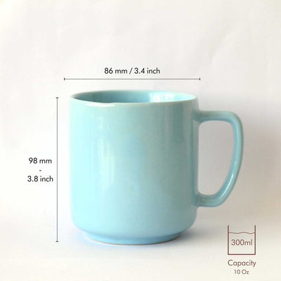 Vyom Ecofriendly Recycled Ceramic Coffee Mug – Cups & Saucers on Brown Living™. SKU: ET - CT - MG - VY. Img 3.