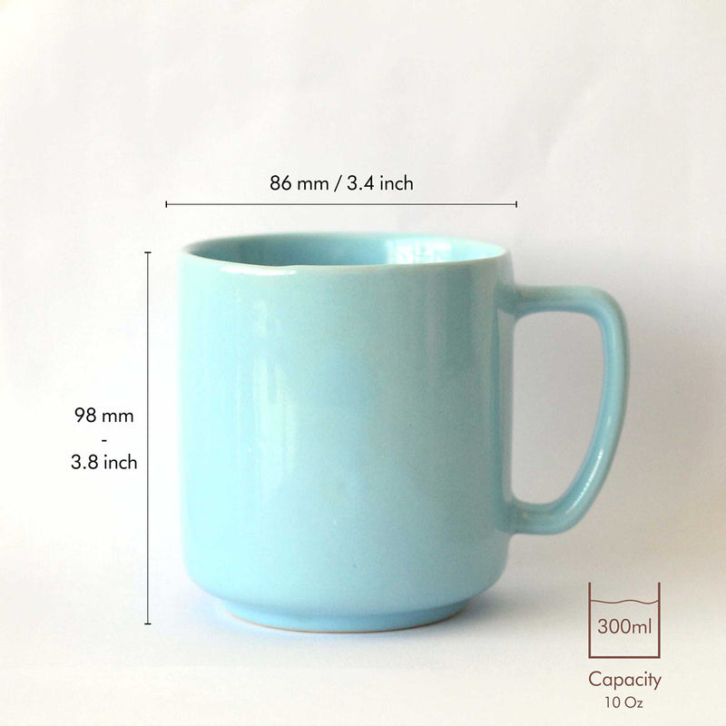 Vyom Ecofriendly Recycled Ceramic Coffee Mug | Verified Sustainable by Brown Living™