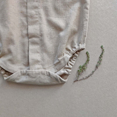 Warm Grey Baby Onesie – Kids Onesies on Brown Living™. SKU: C1O00BG13NB. Img 4.