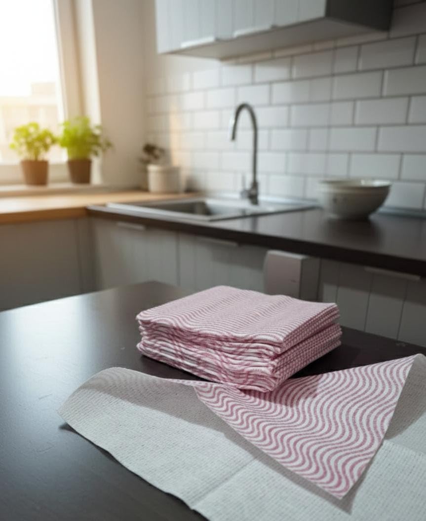 Washable Reusable Chapati Wraps Pack of 2 – 30 Sheets Eco - Friendly – Food Wraps on Brown Living™. SKU: KOE023-RW. Img 4.