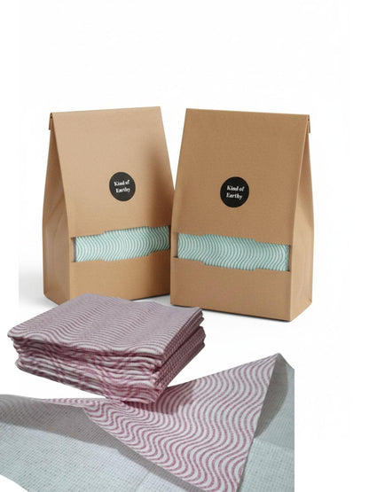 Washable Reusable Chapati Wraps Pack of 2 – 30 Sheets Eco - Friendly – Food Wraps on Brown Living™. SKU: KOE023-RW. Img 1.