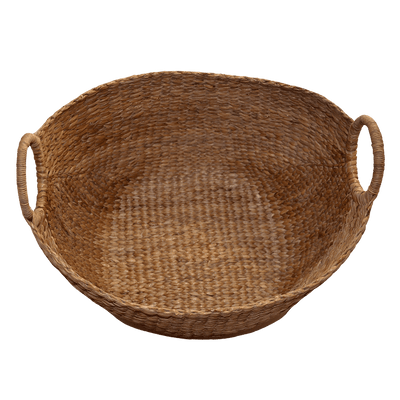 Water Hyacinth Laundry & Storage Basket – Baskets & Boxes on Brown Living™. SKU: WHLBAS020A. Img 9.