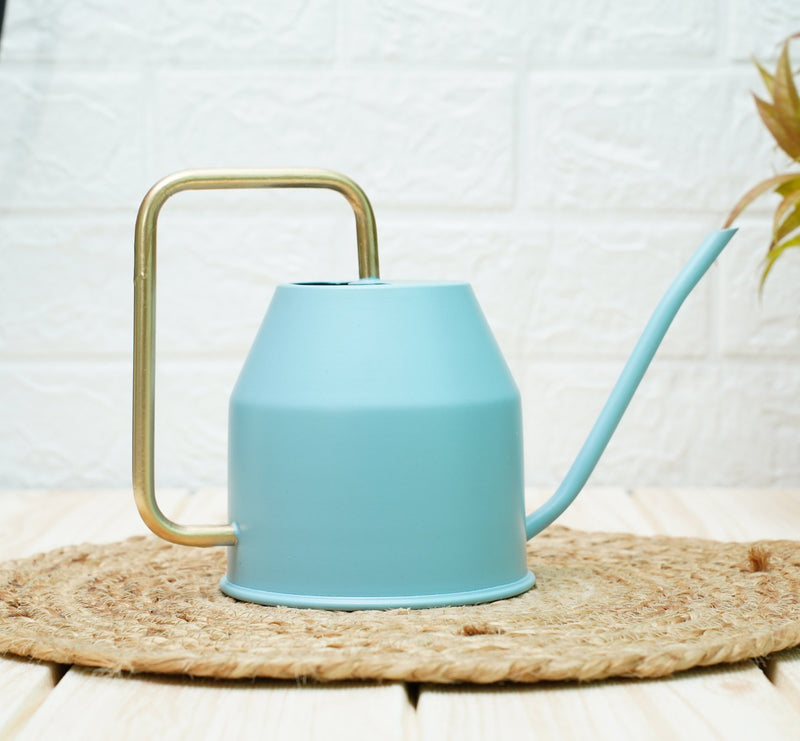 Watering Can For Plants | Terrace Garden Accessories - Sky Blue (0.9 Lt) | Verified Sustainable Watering Cans on Brown Living™
