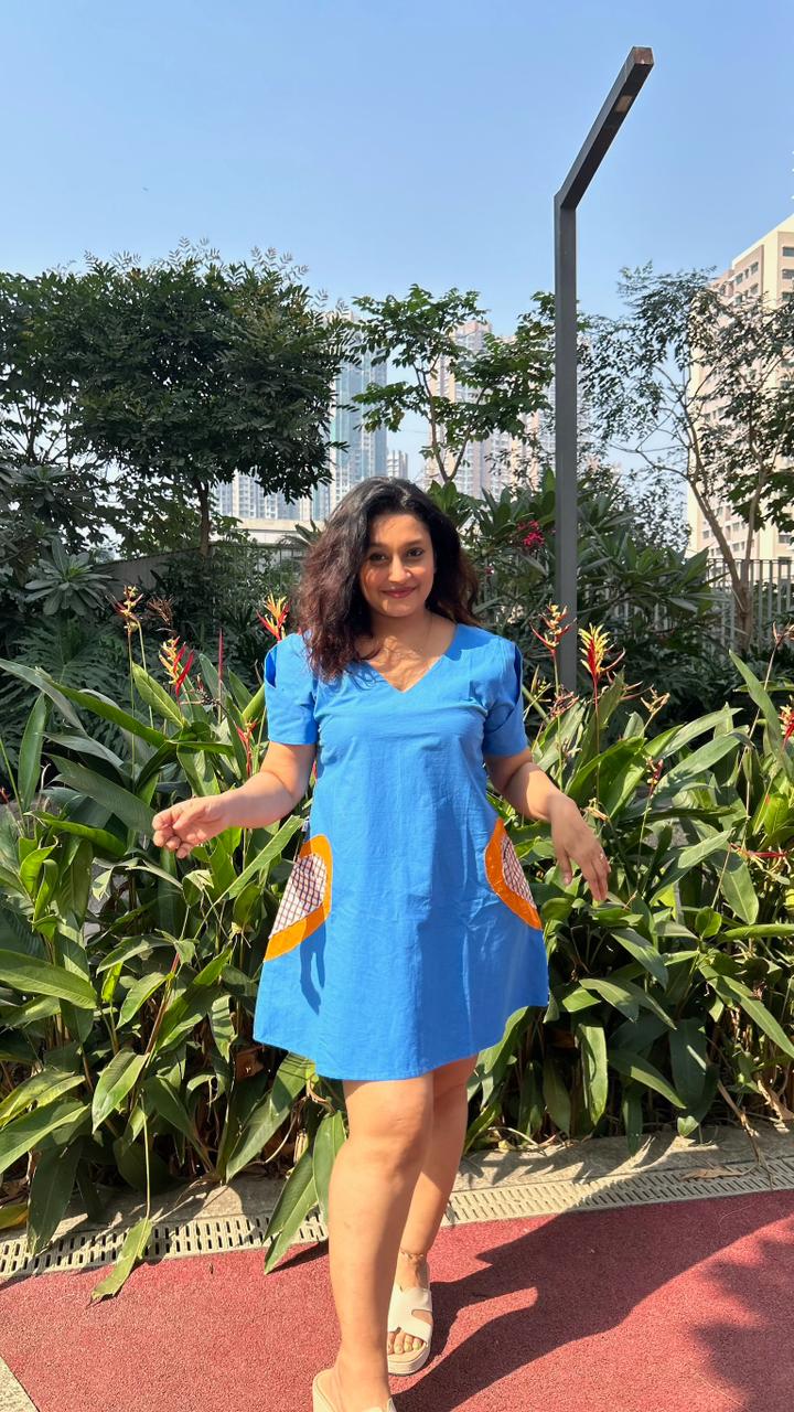 Wear Your Heart Out Loud Short Dress | Effortless Everyday Style – Womens Dress on Brown Living™. SKU: DR-49-XS-BL. Img 9.