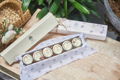 Wellness Sampler Gift Box - Assorted Herbal Health Treats – Tea on Brown Living™. SKU: Welln_180gms5486. Img 2.
