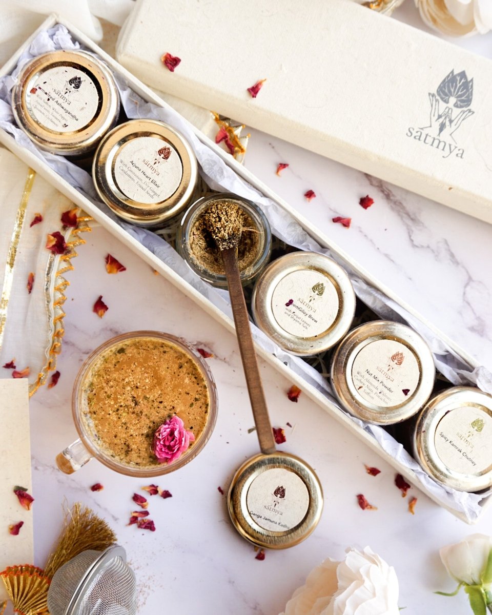 Wellness Sampler Gift Box - Assorted Herbal Health Treats – Tea on Brown Living™. SKU: Welln_180gms5486. Img 8.