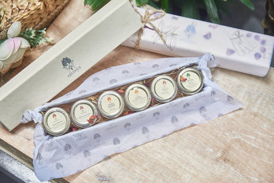 Wellness Sampler Gift Box - Assorted Herbal Health Treats – Tea on Brown Living™. SKU: Welln_180gms5486. Img 3.