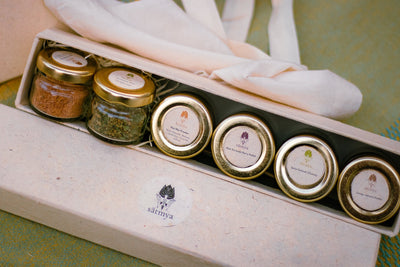 Wellness Sampler Gift Box - Assorted Herbal Health Treats – Tea on Brown Living™. SKU: Welln_180gms5486. Img 7.