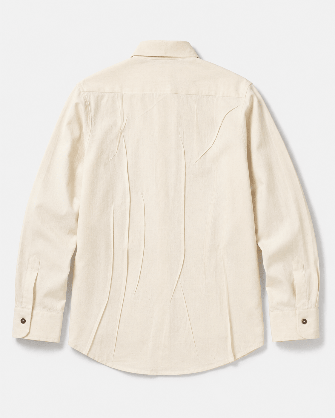 Wet Pleat Shirt – Contemporary Textured Shirt with Elegant Style – Womens Shirt on Brown Living™. SKU: ACB2026014. Img 2.