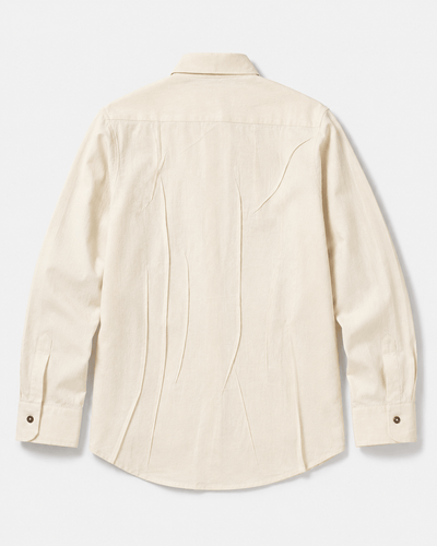 Wet Pleat Shirt – Contemporary Textured Shirt with Elegant Style – Womens Shirt on Brown Living™. SKU: ACB2026014. Img 2.