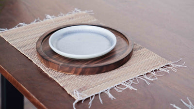 WH Hand Woven Karagah Loom Mat Artisan Handloom Floor Mat – Home Decor on Brown Living™. SKU: 813WM. Img 1.