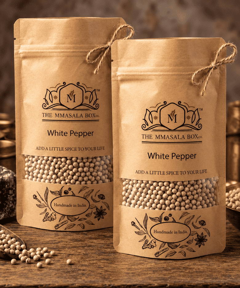White Pepper Premium Whole Spice- PACK OF 2 – Seasonings & Spices on Brown Living™. SKU: 00R. Img 3.