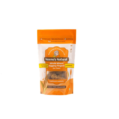 Whole Wheat Jaggery Fingers | Healthy Crunchy Snack for All Ages – Healthy Snacks on Brown Living™. SKU: NN_08. Img 2.