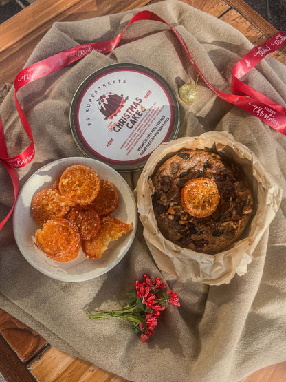 Wholesome Boozy Plum Cake | Vegan, Gluten - Free & Refined Sugar - Free – Healthy Snacks on Brown Living™. SKU: PC-B. Img 1.