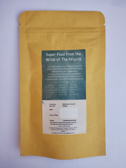 Wild Amla Health Powder | Vitamin C Rich Superfood - 100g – Powder Drink Mixes on Brown Living™. SKU: APPCL-065. Img 3.