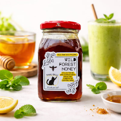 Wild Forest Honey 200g | Raw & Natural Unprocessed Honey – Honey & Syrups on Brown Living™. SKU: KBWFH. Img 2.