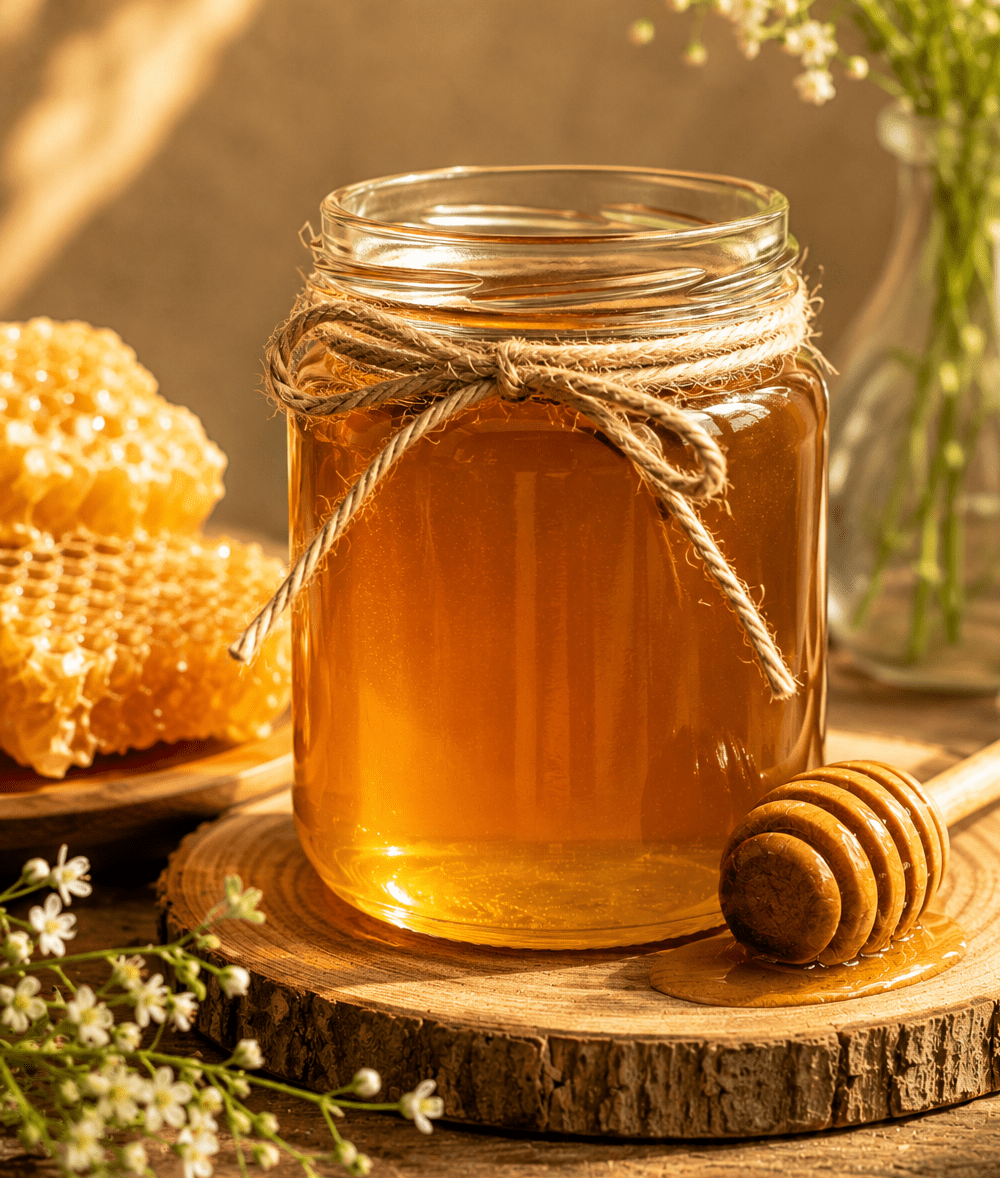 Wild Forest Honey 500ml – Pure Raw Natural Honey – Honey & Syrups on Brown Living™. SKU: I00031. Img 5.