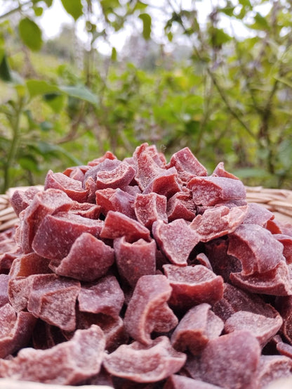 Wild Forest Nutmeg Candy - Healthy Digestive Treat – Dried Fruits, Nuts & Seeds on Brown Living™. SKU: APPCL-045. Img 4.