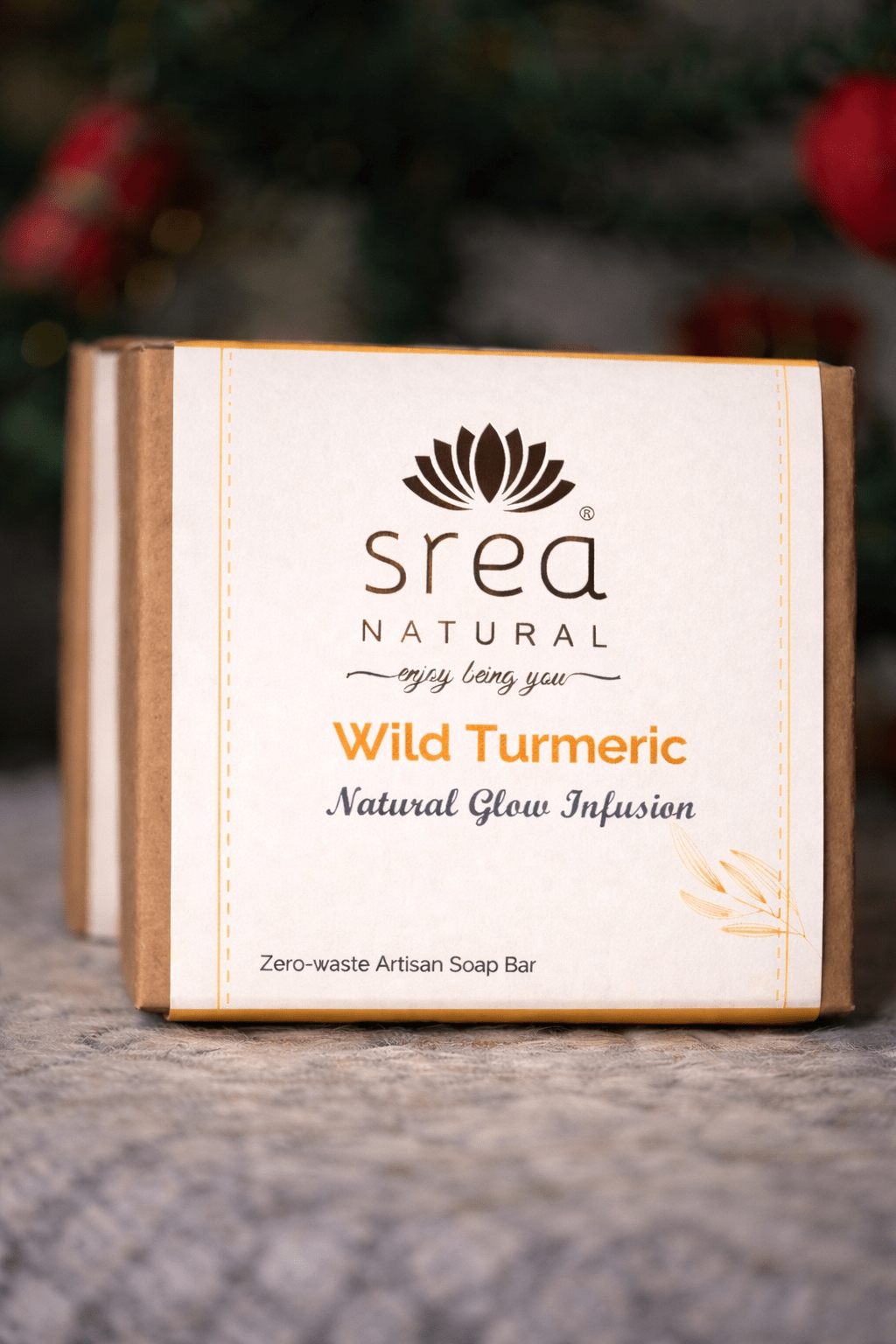 Wild Turmeric Handmade Soap 120g | Natural Bath Bar – Body Soap on Brown Living™. SKU: SN-CP-WT-120. Img 3.