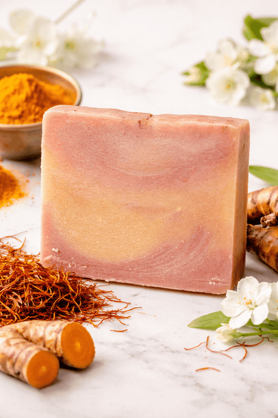 Wild Turmeric Handmade Soap 120g | Natural Bath Bar – Body Soap on Brown Living™. SKU: SN-CP-WT-120. Img 1.