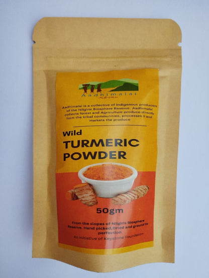Wild Turmeric Powder – Natural Skin Brightener | Pure Herbal Powder – Seasonings & Spices on Brown Living™. SKU: APPCL-084. Img 1.