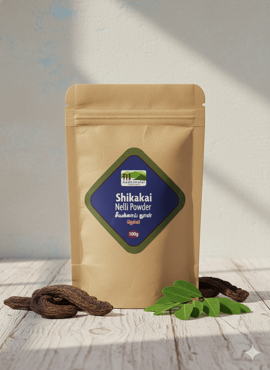 Wild Wash Shikakai - Jungle glow Shampoo – Hair Shampoo Powder on Brown Living™. SKU: APPCL-089. Img 2.